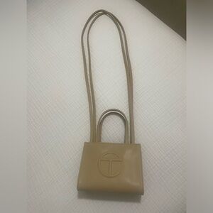 TELFAR Small Cream Shopping Bag